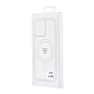 Чохол Color Edge with MagSafe iPhone 14 Pro White 7243 фото