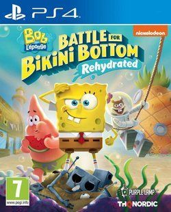 Гра Sony PlayStation 4 SpongeBob SquarePants: Battle For Bikini Bottom - Rehydrated Російські Субтитри Б\У 465 фото
