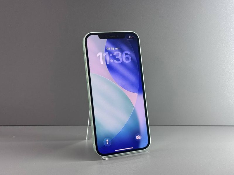 IPhone 12 256GB (Green) (Хoроший стан, Батарея -82%) Б/У Green 8266 фото