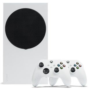 Консоль Microsoft Xbox Series S 512GB White Б/У + Геймпад Бездротовий Robot 2шт 902 фото