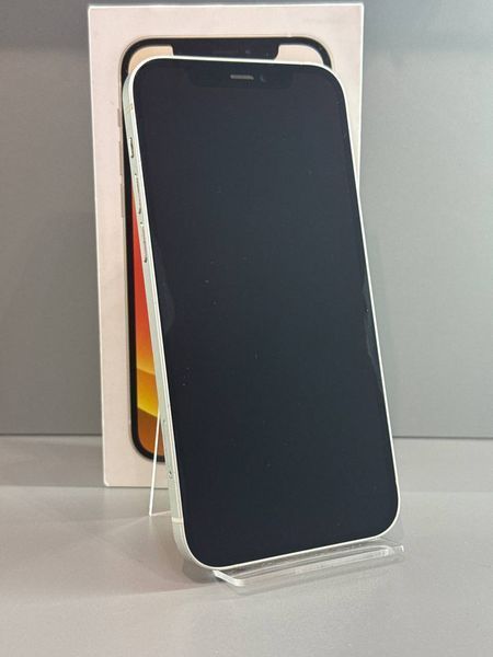IPhone 12 64GB (Хoроший стан, Батаpея - 100%) Б/У White 8308 фото