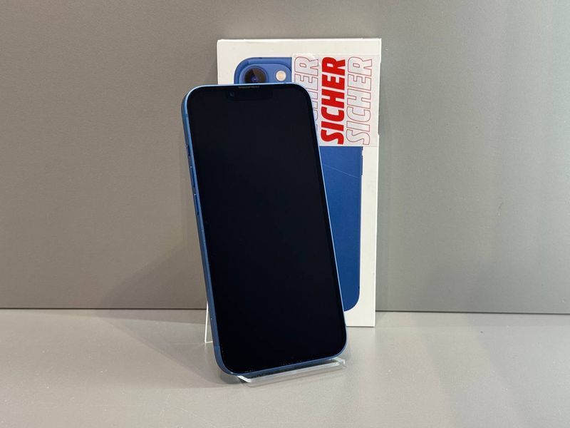 IPhone 13 128 GB (Хороший стан, Батaрея - 88%) Б/У Blue 356808588389250 фото