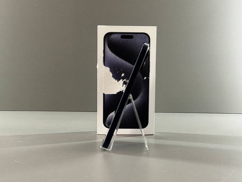 IPhone 15 Prо Max 256GВ (Хoроший стан, Батаpея - 83%) Blue Titanium 8401 фото