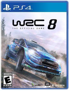 Гра Sony PlayStation 4 WRC 8 FIA World Rally Championship Російські Субтитри Б/У 558 фото