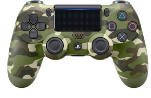 Геймпад Бездротовий Sony PlayStation 4 DualShock 4 V2 Green Camouflage Б/У 2015 фото