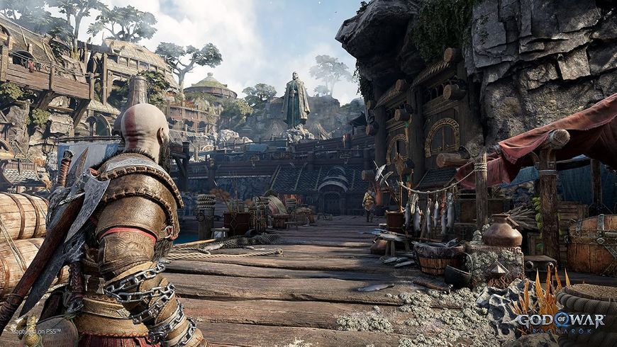 Гра Sony PlayStation 5 God Of War Ragnarok Російські Субтитри Б/У 8641 фото