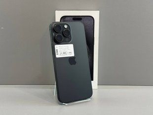 IPhone 15 Prо Max 256GВ (Хoроший стан, Батаpея - 86%) Black Titanium 8396 фото