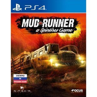Гра Sony PlayStation 4 MudRunner Російські субтитри Б/У 371 фото