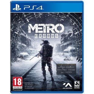 Гра Sony PlayStation 4 Metro Exodus Російська Озвучка Б/У 344 фото