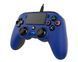 Геймпад Дротовий Nacon PlayStation 4 Wired Compact Controller Blue Б/У 8385 фото 1