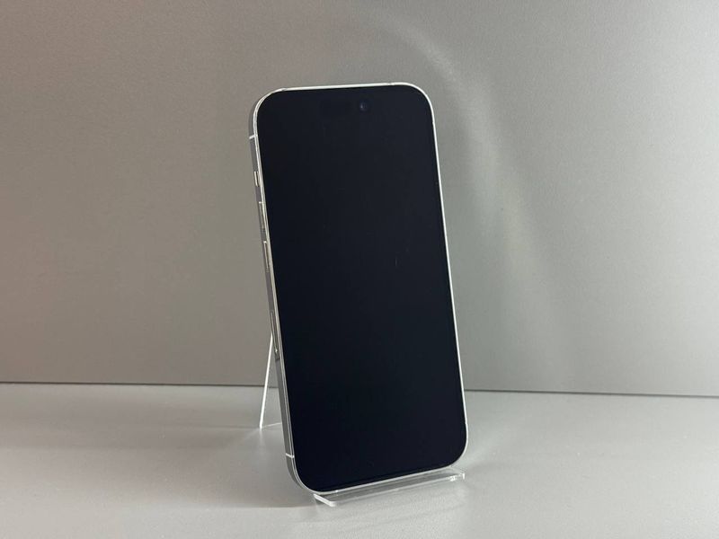 IPhone 14 Pro 128GB (Silver) (Xoроший стан, Батарея - 81%) Б/У Silver 8291 фото
