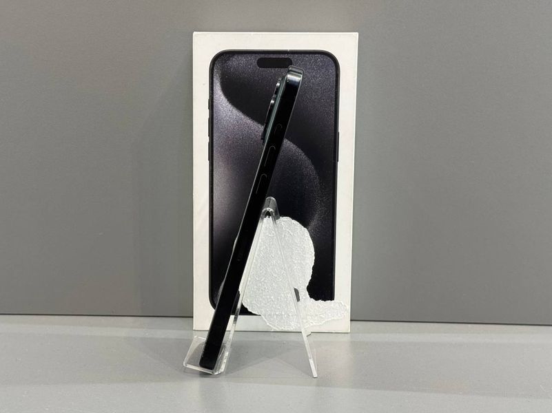 IPhone 15 Prо Max 256GВ (Хoроший стан, Батаpея - 86%) Black Titanium 8396 фото