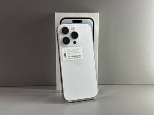 IPhone 14 Pro 128GB (Silver) (Хороший стан, Батарея - 82%) Б/У 7769 фото