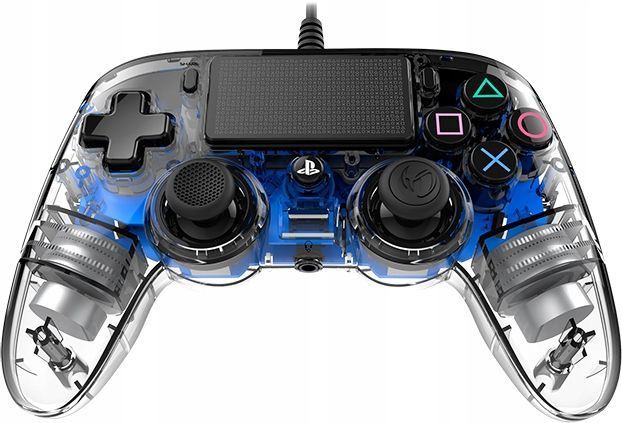 Геймпад Дротовий Nacon PlayStation 4 Wired Compact Controller Crystal Б/У 8386 фото