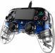 Геймпад Дротовий Nacon PlayStation 4 Wired Compact Controller Crystal Б/У 8386 фото 2
