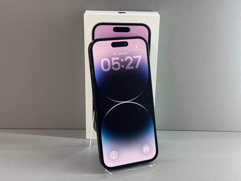 IPhone 14 Pro 256GB (Sраce Black) (Xoроший стан, Батарея - 83%) Б/У Space Black 8290 фото