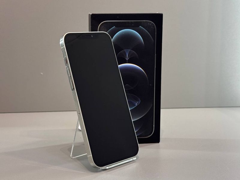 IPhone 12 Pro Max 128GB (Хороший стан, Батарея - 100%) Б/У Silver 8465 фото