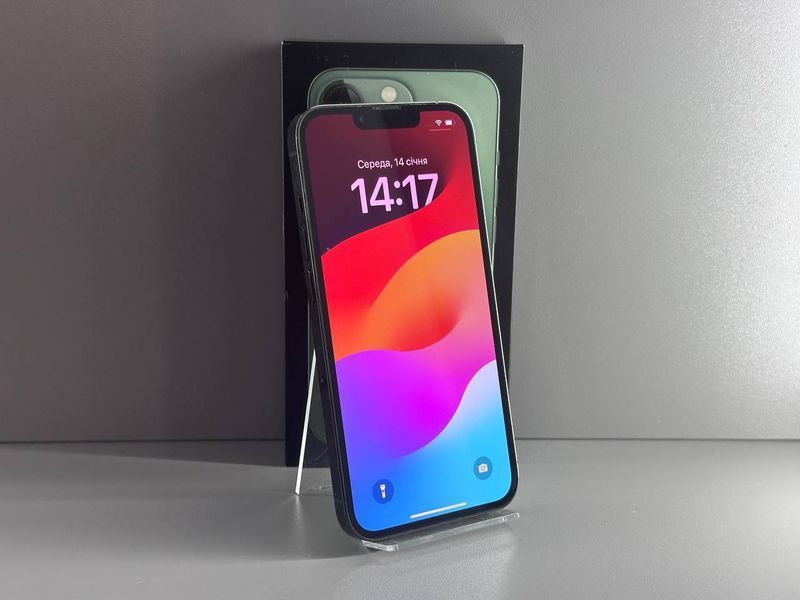 IPhone 13 Pro 128GB (Alpine Green) (Хoроший стан, Батарея - 86%) Б/У 7946 фото