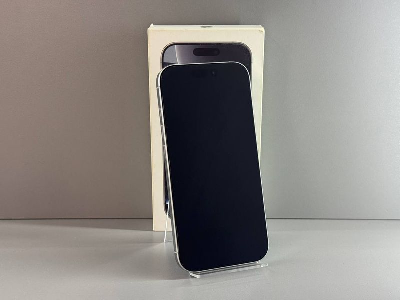IPhone 16 Pro 128GB (White Titanium) (Xoроший стан, Батарея - 89%) Б/У White Titanium 8292 фото