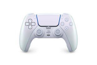 Геймпад Бездротовий Sony PlayStation 5 DualSense Chrome Pearl Б/У 8415 фото