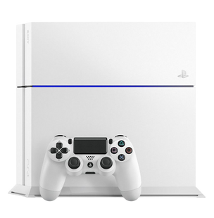 Консоль Sony PlayStation 4 500GB White Б/У + Геймпад Бездротовий DualShock 4 Version 1 865 фото