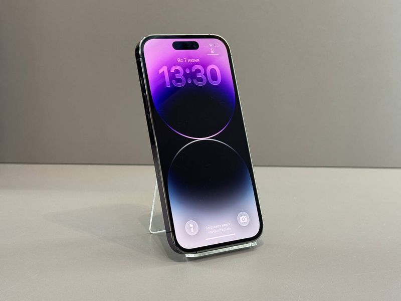 IPhone 14 Pro 128GB (Хороший стан, Батарея - 84%) Б/У Deep Purple 8468 фото