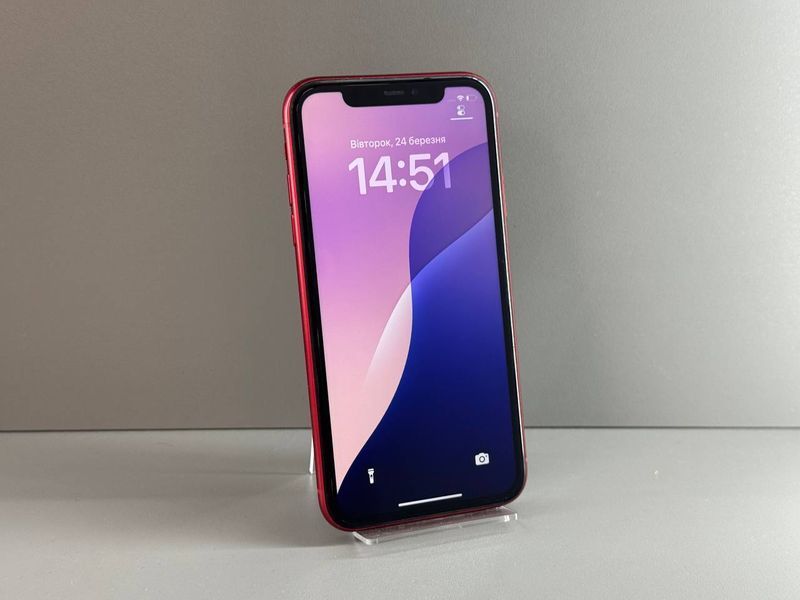 IPhone 11 64GB (Red) (Хoроший стан, Батаpея - 85%) Б/У Red 8185 фото