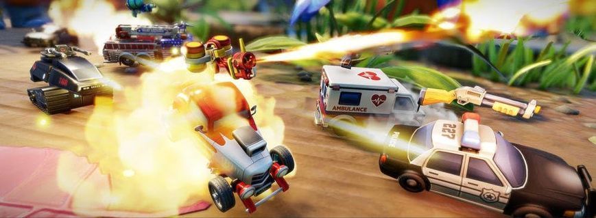 Гра Sony PlayStation 4 Micro Machines World Series Англійська Версія Б/У 90604 фото