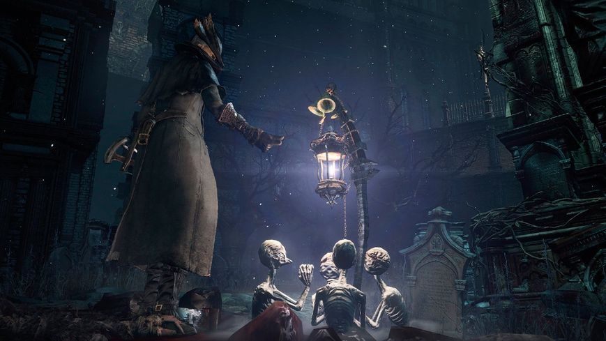 Гра Sony PlayStation 4 Bloodborne Російські Субтитри Б/У 48 фото