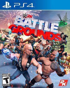 Гра Sony PlayStation 4 WWE 2K Battlegrounds Англійська Версія Б/У 8089 фото
