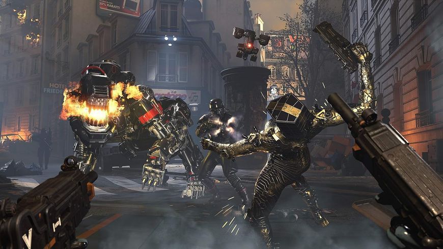 Гра Sony PlayStation 4 Wolfenstein: Youngblood рос Озвучка Б/У 90606 фото