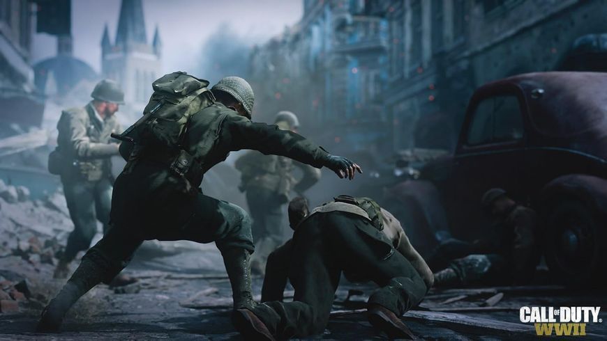 Гра Sony PlayStation 4 Call of Duty: WWII Англійська Версія Б/У 7369 фото