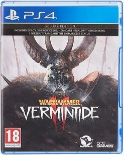 Гра Sony PlayStation 4 Warhammer Vermintide 2 Deluxe Edition Російська Озвучка Б/У 8649 фото