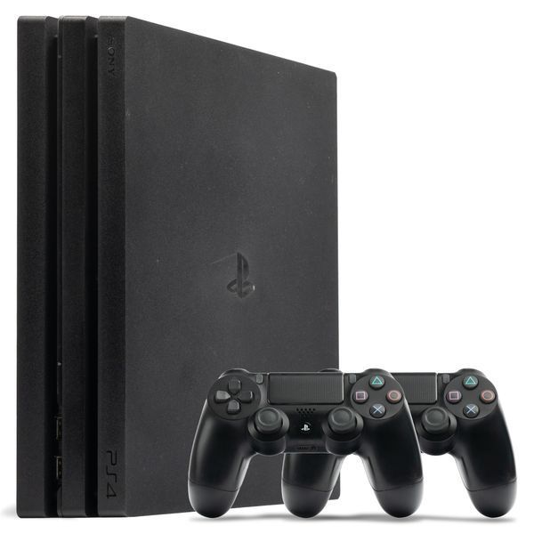 Консоль Sony PlayStation 4 Pro CUH-70-71xx 1TB Black Б/У + Геймпад Бездротовий DualShock 4 Version 2 2шт 894 фото
