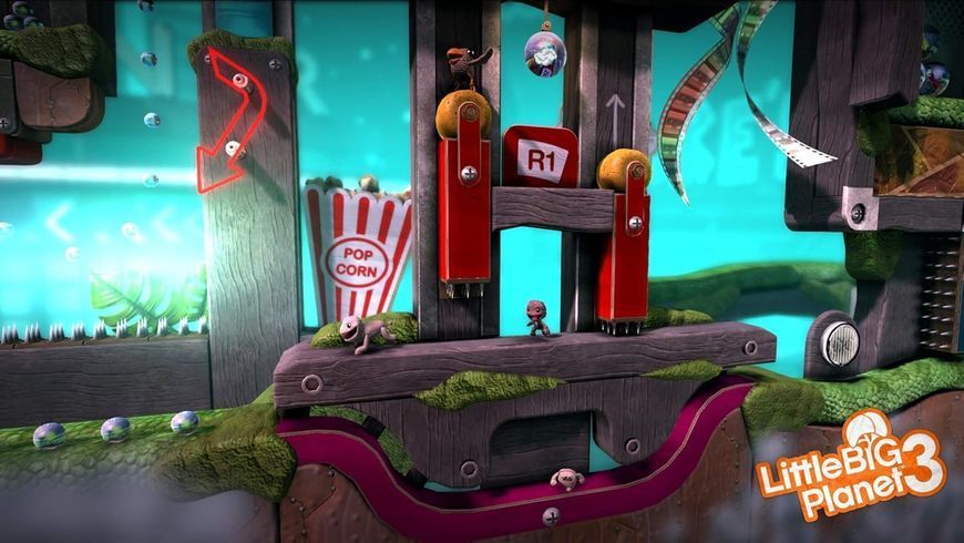 Гра Sony Playstation 4 Little Big Planet 3 Російська Озвучка Б/У 321 фото