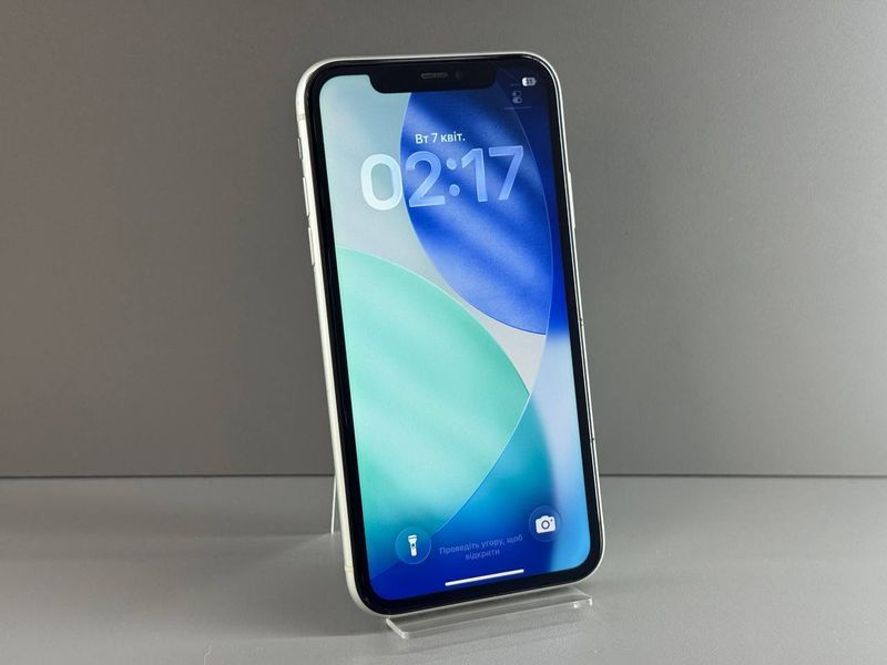 IPhone 11 64GB (White) (Xoроший стан, Батарея - 100%) Б/У Purple 8255 фото