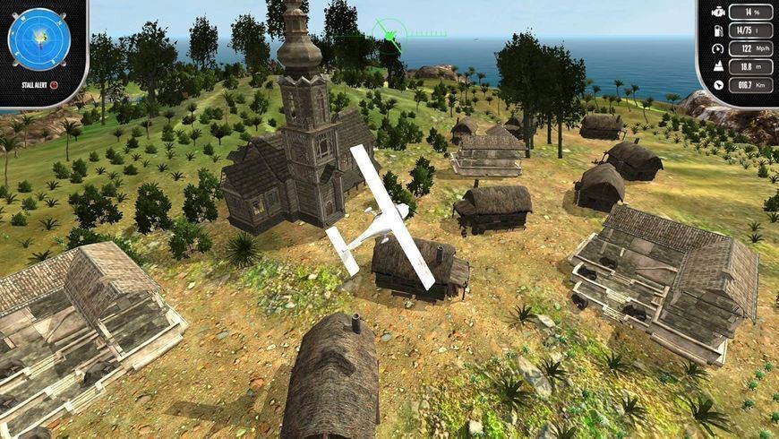 Гра Sony PlayStation 4 Island Flight Simulator Англійська Версія Б/У 8609 фото