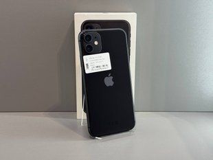 IPhone 11 64GB (Хoроший стан, Батаpея - 84%) Б/У Black 358989492167889 фото