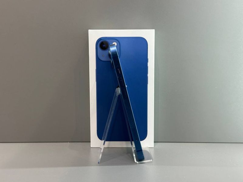 IPhone 13 128GB (Хopоший стан, Батарея - 100%) Б/У Blue 8498 фото