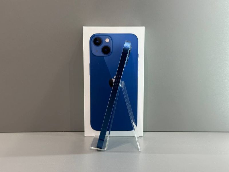 IPhone 13 128GB (Хopоший стан, Батарея - 100%) Б/У Blue 8498 фото