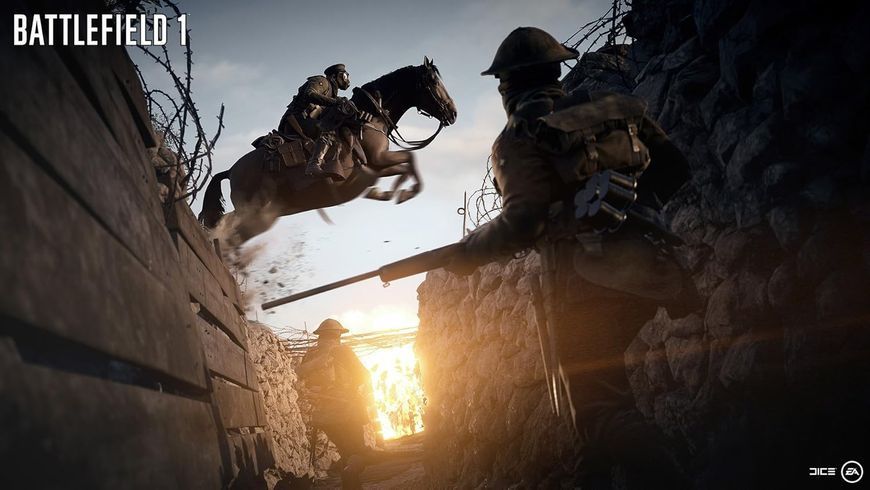 Гра Sony Playstation 4 Battlefield 1 Російська Озвучка Б/У 36 фото