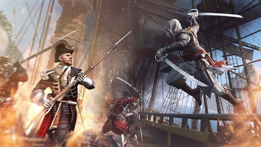 Гра Microsoft Xbox One Assassin&rsquo;s Creed IV: Black Flag Російська Озвучка Б/У 592 фото