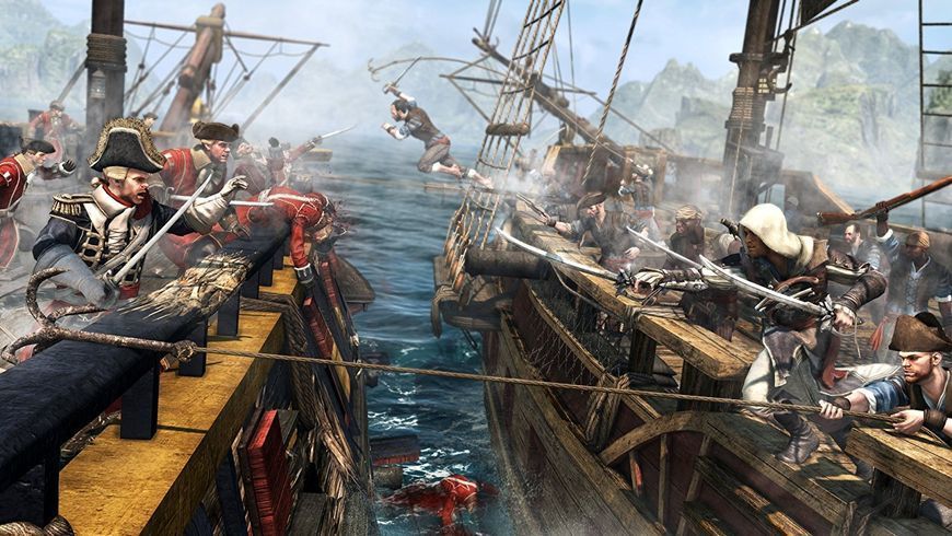 Гра Microsoft Xbox One Assassin&rsquo;s Creed IV: Black Flag Російська Озвучка Б/У 592 фото