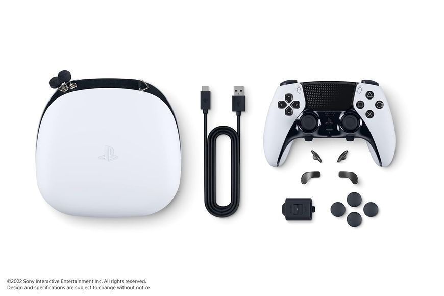 Геймпад Беспроводной Sony PlayStation 5 DualSense Edge White Б/У 8651 фото