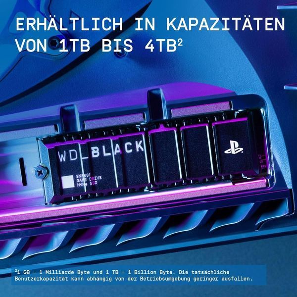 SSD Накопичувач wd_black sn 850x PlayStation 5 2TB 584 фото