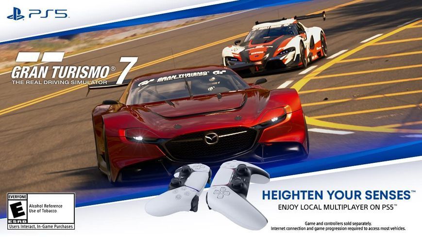 Гра Sony PlayStation 5 Gran Turismo 7 Російська Озвучка Б/У 8312 фото