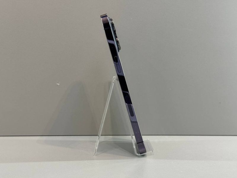 IPhone 14 Pro Max eSIM 128 GВ (Хoроший стан, Батаpея - 85%) Deep Purple 9574 фото