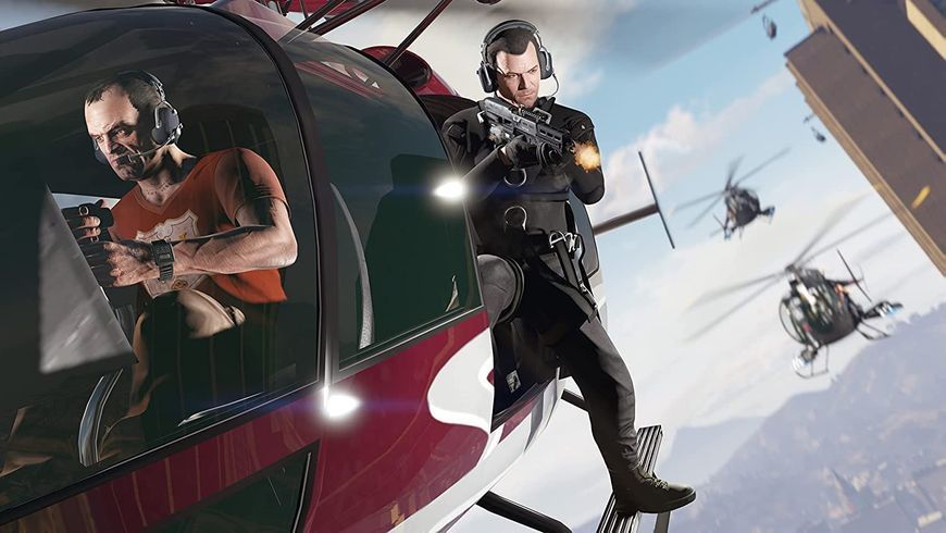 Гра Sony PlayStation 5 GTA 5 Російські Субтитри Б\У 8313 фото
