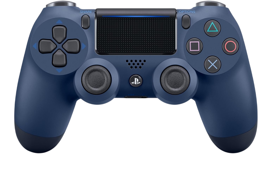 Геймпад Бездротовий Sony PlayStation 4 DualShock 4 V2 Midnight Blue Б/У 7056 фото