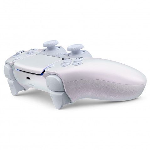 Геймпад Бездротовий Sony PlayStation 5 DualSense Chrome Pearl Новий 575 фото